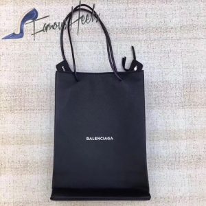 Balenciaga Logo Medium Shopping Tote Bag